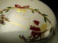 画像2: 茶道具　クリスマス　リースにサンタ　中棗（ちゅうなつめ）　茶器　日本製 (2)
