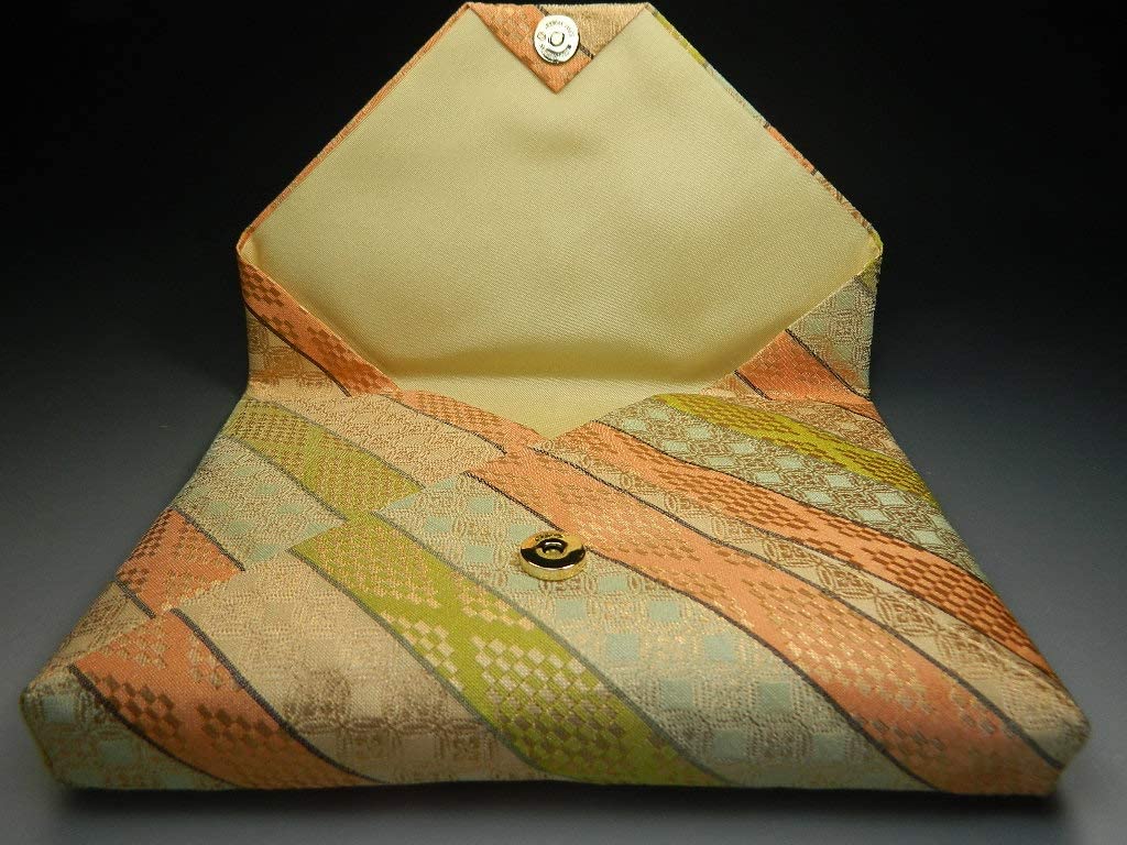 画像2: 茶道具　数寄屋袋　段織七宝紋　小物入れ　新品