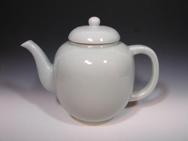 画像1: 水注　青磁　煎茶道具